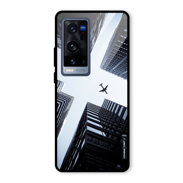 Fly Perspective Glass Back Case for Vivo X60 Pro Plus