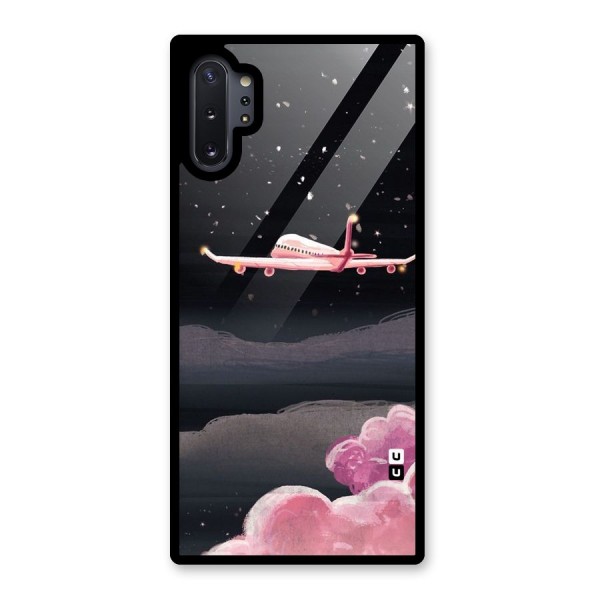 Fly Pink Glass Back Case for Galaxy Note 10 Plus