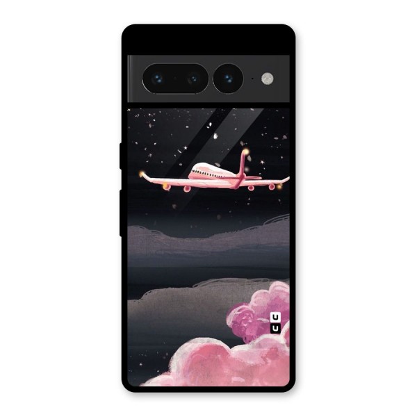 Fly Pink Glass Back Case for Google Pixel 7 Pro