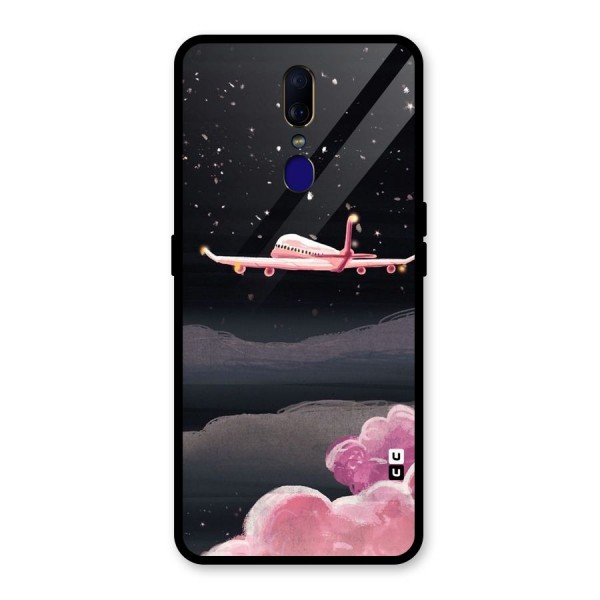 Fly Pink Glass Back Case for Oppo F11