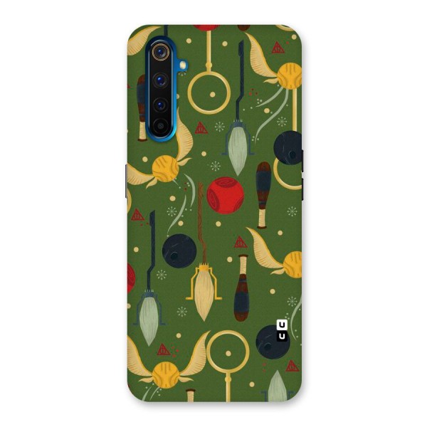 Flying Ball Pattern Back Case for Realme 6 Pro