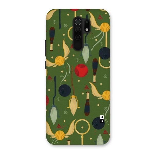 Flying Ball Pattern Back Case for Redmi 9 Prime