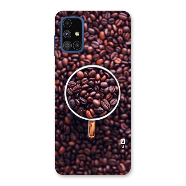 Focus Coffee Beans Back Case for Galaxy M51