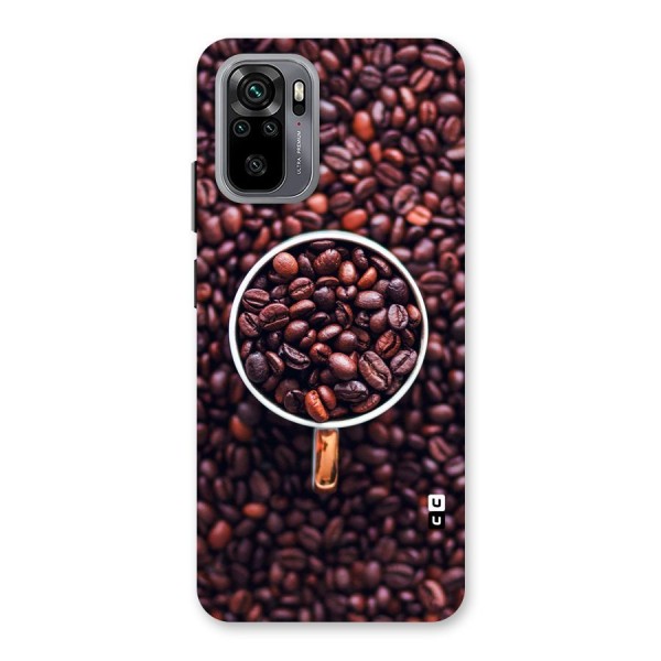 Focus Coffee Beans Back Case for Redmi Note 10