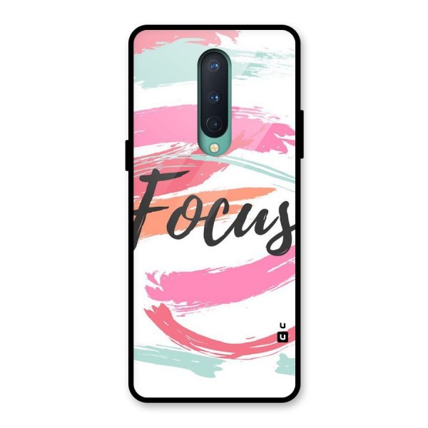 Focus Colours Glass Back Case for OnePlus 8