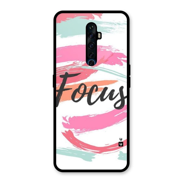 Focus Colours Glass Back Case for Oppo Reno2 Z