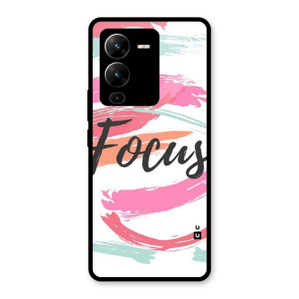 Focus Colours Glass Back Case for Vivo V25 Pro