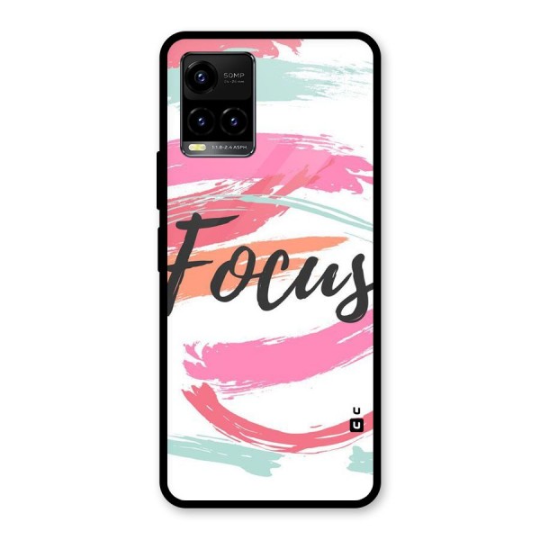 Focus Colours Glass Back Case for Vivo Y21 2021