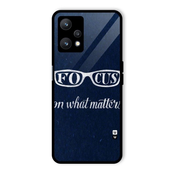 Focus Matters Glass Back Case for Realme 9 Pro 5G