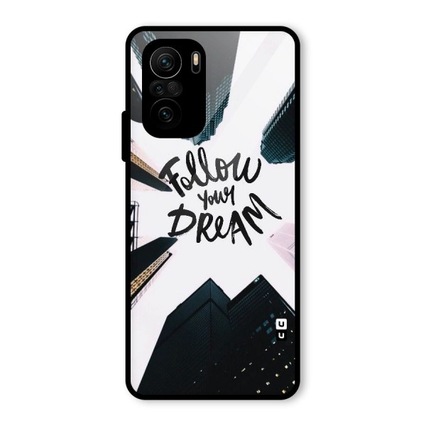 Follow Dream Glass Back Case for Mi 11x