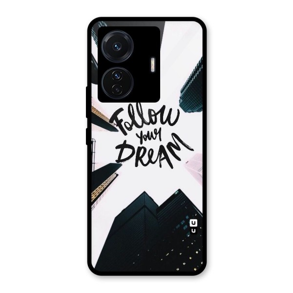 Follow Dream Glass Back Case for Vivo iQOO Z6 Pro