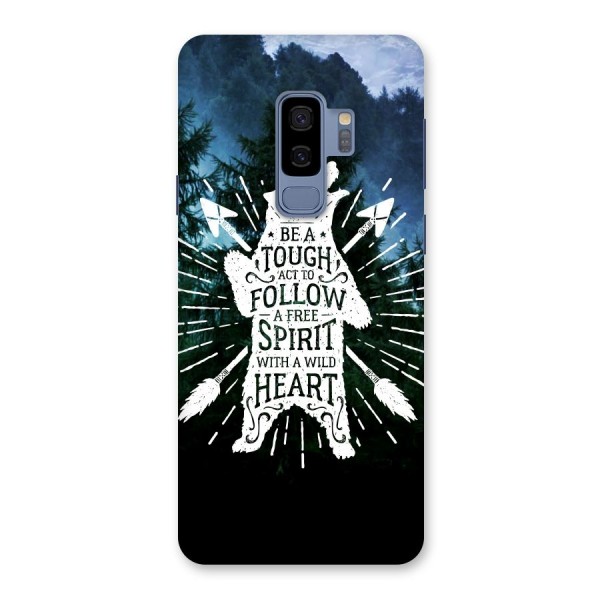 Follow Spirit Heart Back Case for Galaxy S9 Plus