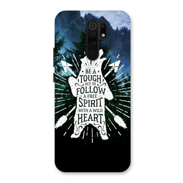 Follow Spirit Heart Back Case for Redmi 9 Prime