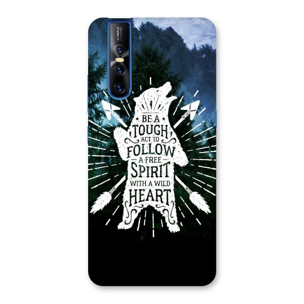 Follow Spirit Heart Back Case for Vivo V15 Pro