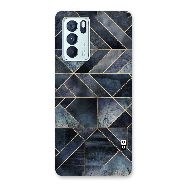 Forest Abstract Lines Back Case for Oppo Reno6 Pro 5G