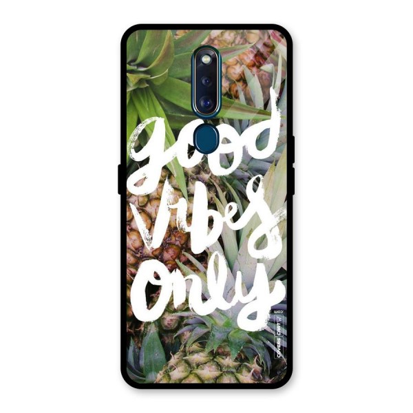 Forest Vibes Glass Back Case for Oppo F11 Pro