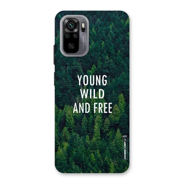 Forest Wanderlust Back Case for Redmi Note 10