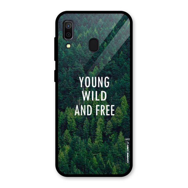 Forest Wanderlust Glass Back Case for Galaxy A30