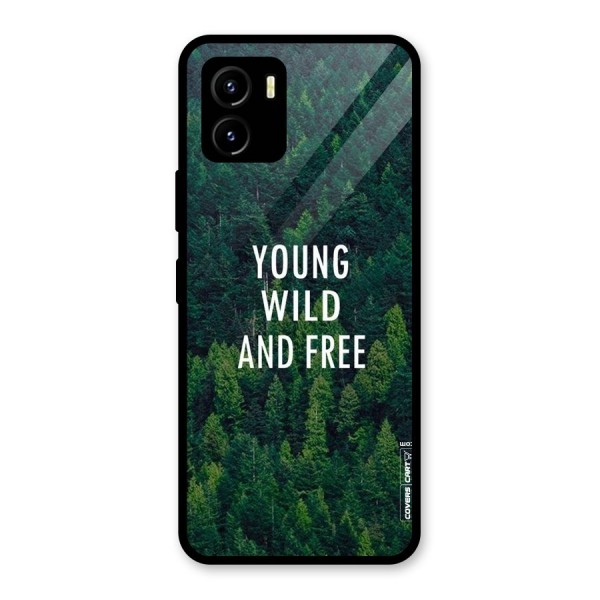 Forest Wanderlust Glass Back Case for Vivo Y15s