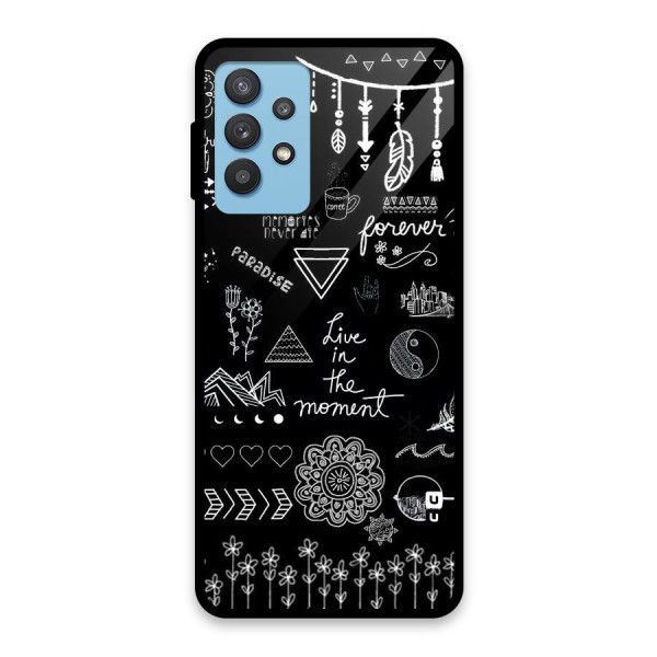 Forever Moment Glass Back Case for Galaxy M32 5G