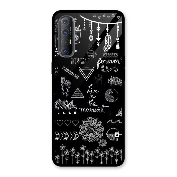 Forever Moment Glass Back Case for Oppo Reno3 Pro