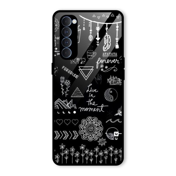 Forever Moment Glass Back Case for Oppo Reno4 Pro