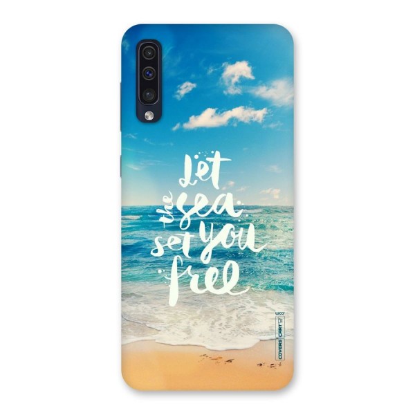 Free Sea Back Case for Galaxy A50s