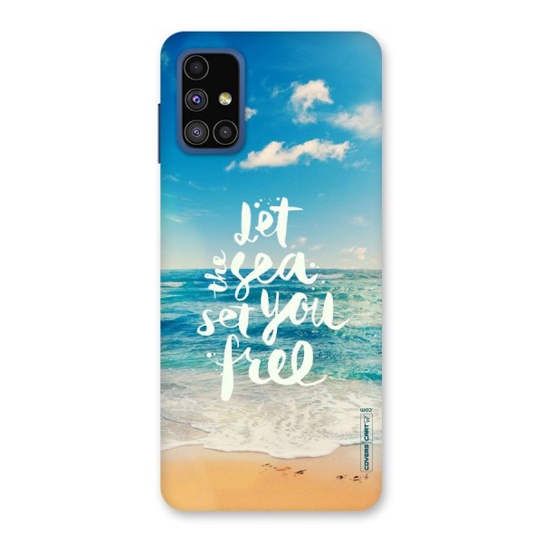 Free Sea Back Case for Galaxy M51