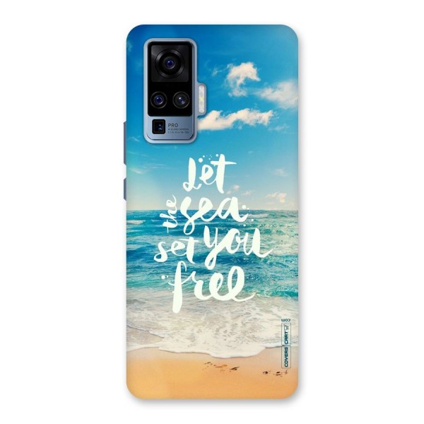 Free Sea Back Case for Vivo X50 Pro