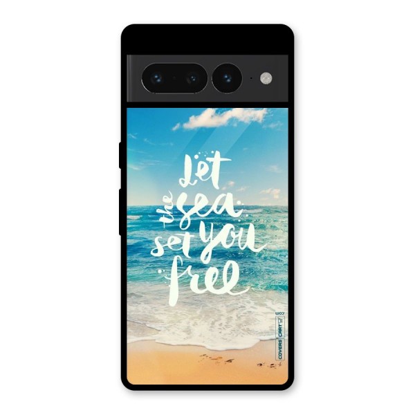 Free Sea Glass Back Case for Google Pixel 7 Pro