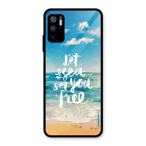 Free Sea Glass Back Case for Poco M3 Pro 5G