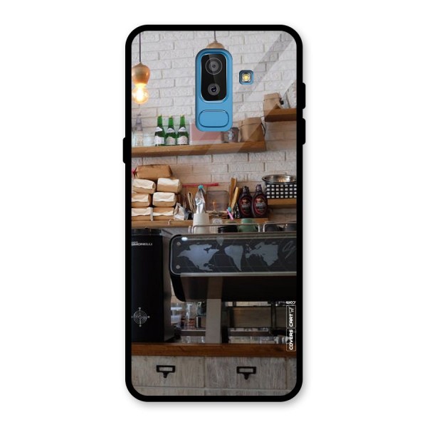 Fresh Brews Glass Back Case for Galaxy J8