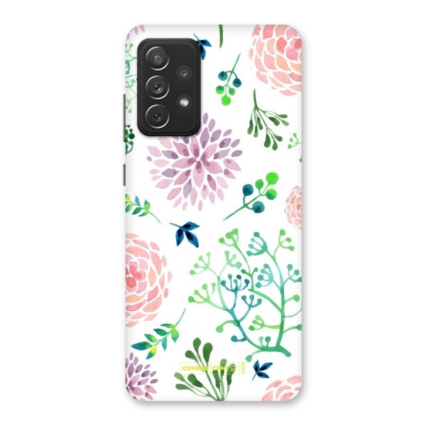 Fresh Floral Back Case for Galaxy A72