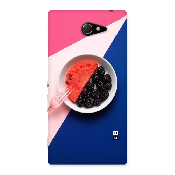 Fresh Fruit Season Back Case for Sony Xperia M2