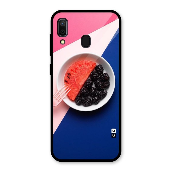 Fresh Fruit Season Glass Back Case for Galaxy A30