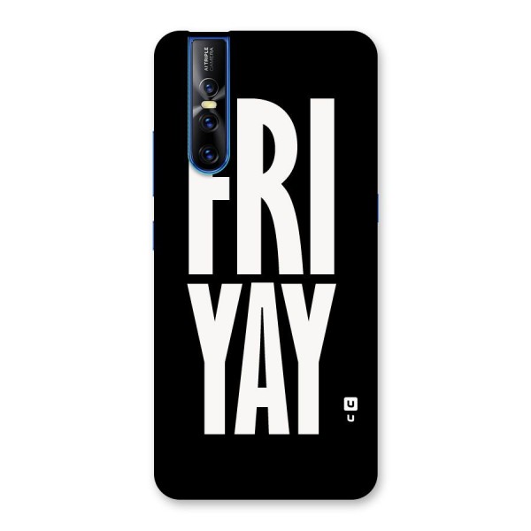 Fri Yay Back Case for Vivo V15 Pro