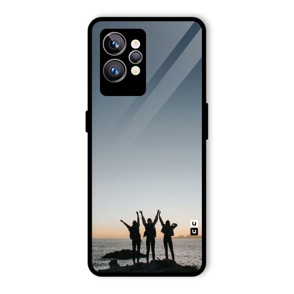 Friendship Glass Back Case for Realme GT2 Pro