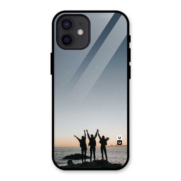 Friendship Glass Back Case for iPhone 12