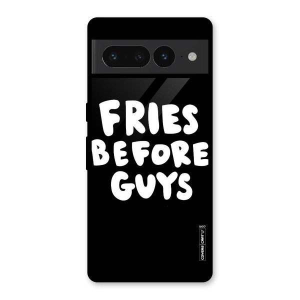 Fries Always Glass Back Case for Google Pixel 7 Pro