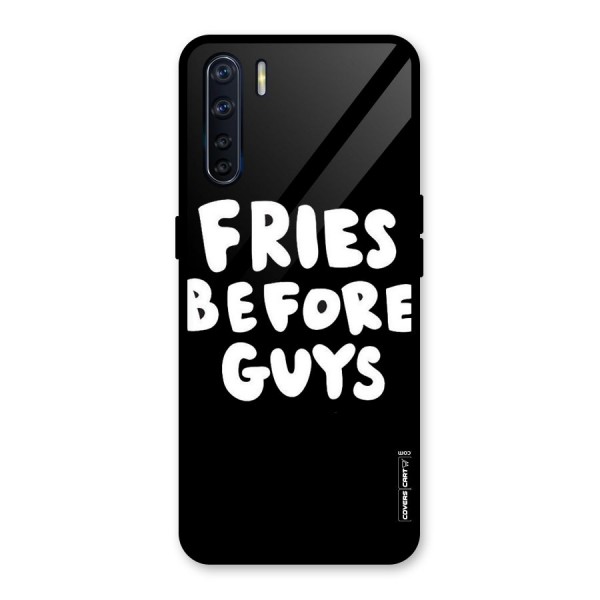 Fries Always Glass Back Case for Oppo F15