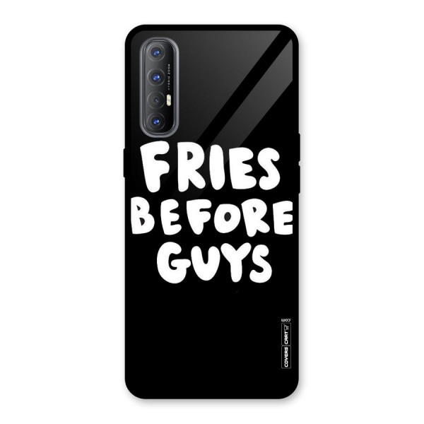 Fries Always Glass Back Case for Oppo Reno3 Pro