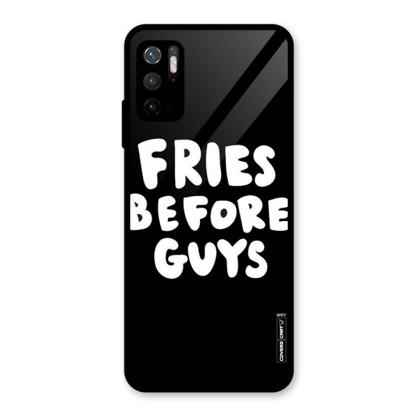 Fries Always Glass Back Case for Poco M3 Pro 5G