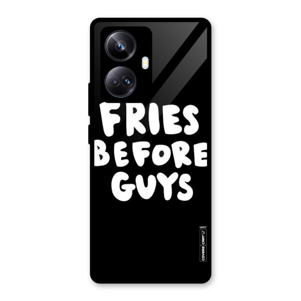 Fries Always Glass Back Case for Realme 10 Pro Plus