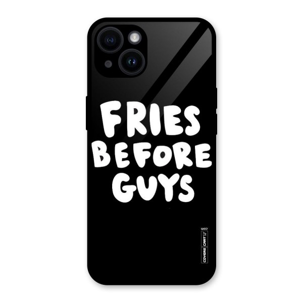 Fries Always Glass Back Case for iPhone 14