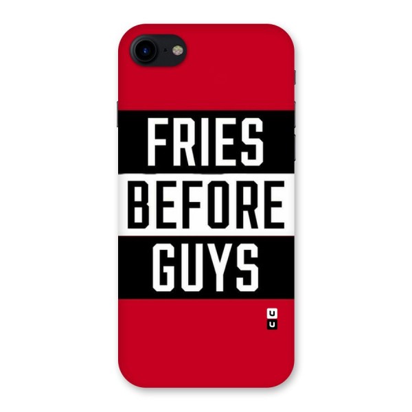 Fries Love Stripes Back Case for iPhone SE 2020