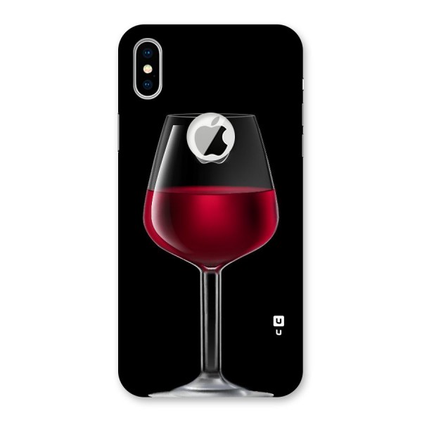 Fruit Printed Design Back Case for iPhone X Logo Cut