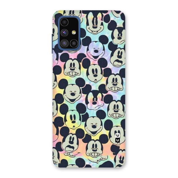 Fun Rainbow Faces Back Case for Galaxy M51