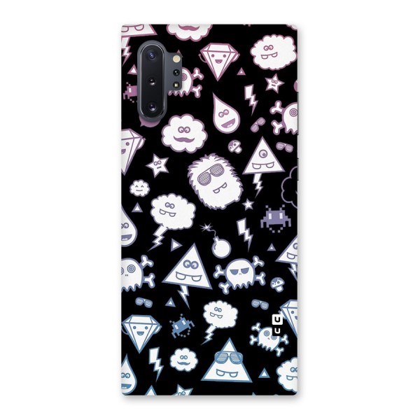 Funny Faces Back Case for Galaxy Note 10 Plus