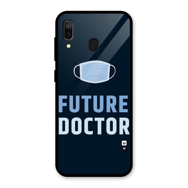 Future Doctor Glass Back Case for Galaxy A30