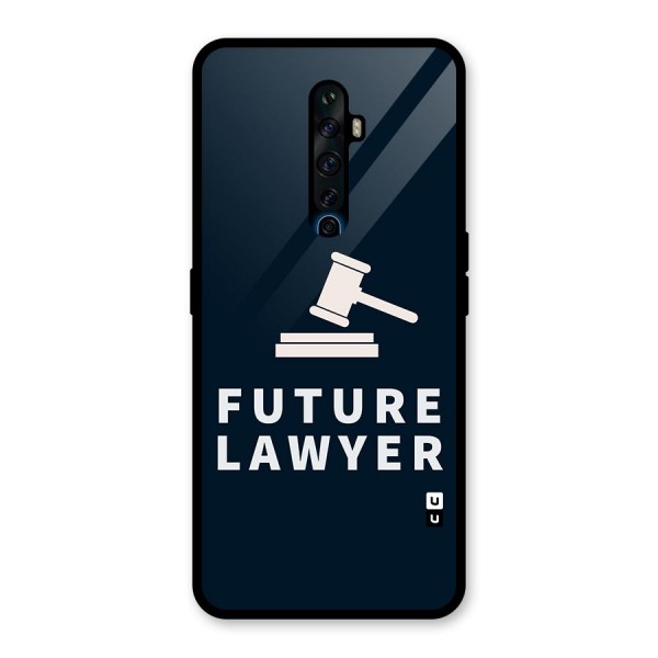 Future Lawyer Glass Back Case for Oppo Reno2 Z